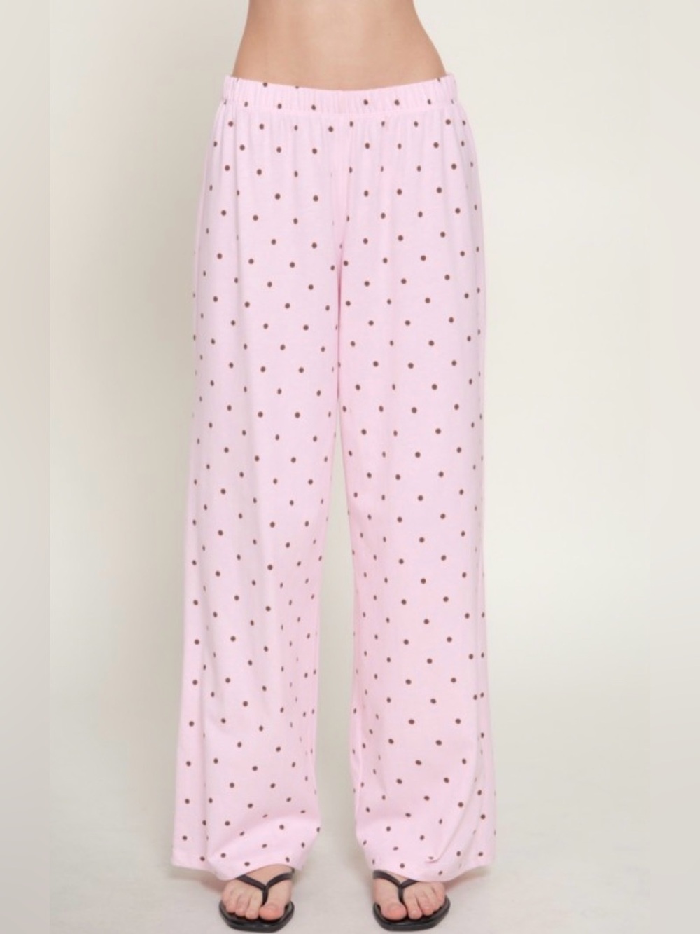 Pink/brown Polka Dot Pants